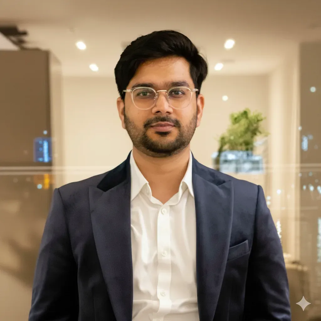 Portrait of Vignesh Prasad, MS